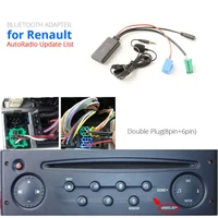 car bluetooth 5 0 stereo audio aux input cable mini plug for renault 2005 11 car radio audio music device accessories