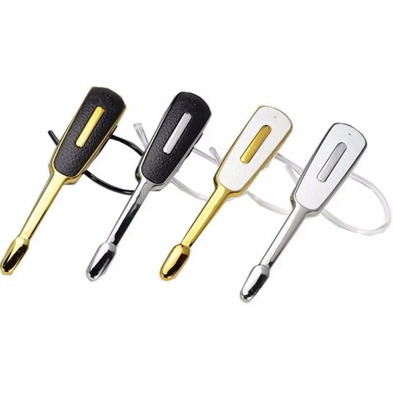 Беспроводные bluetooth-наушники с ушным крючком деловая гарнитура микрофоном