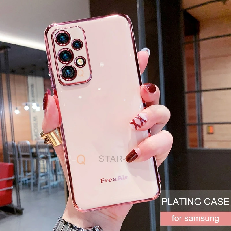 Роскошный чехол для телефона Samsung Galaxy A51 A71 A21s A31 Galaxi A32 4g A52 A72 A12 A42 5g M51 M31 Мягкая