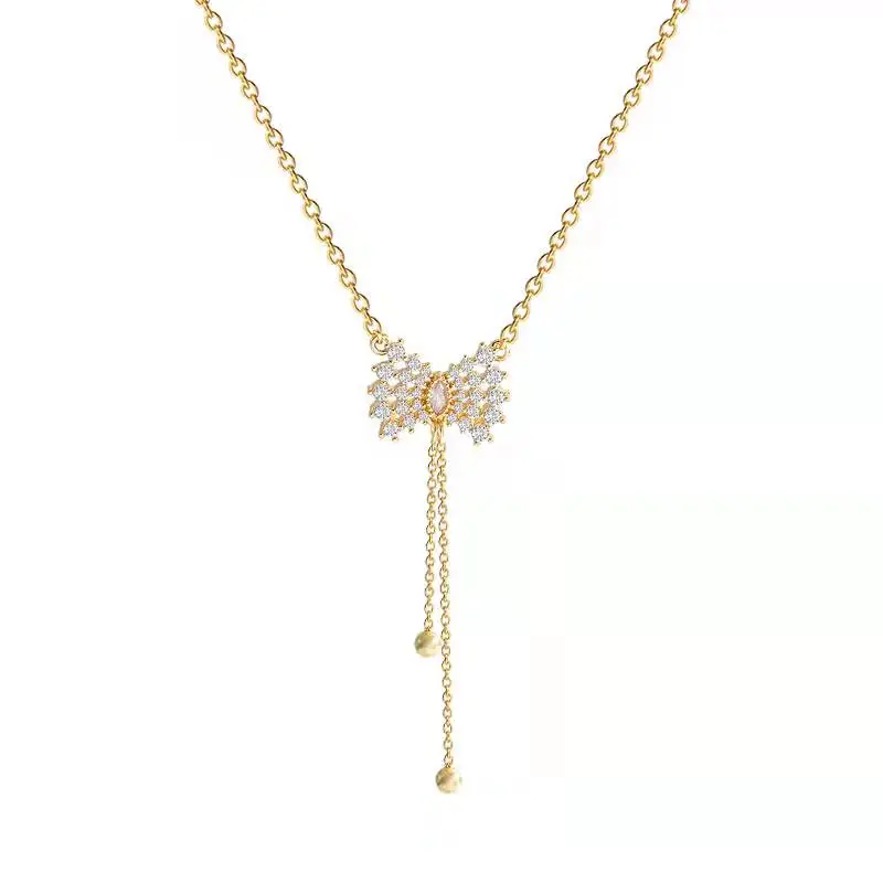 

Vintage Korean Fashion Anime Diamond Bowkont Pendant Necklace Women Choker Cute Friends Body Jewelry Grunge Gothic Accessories.