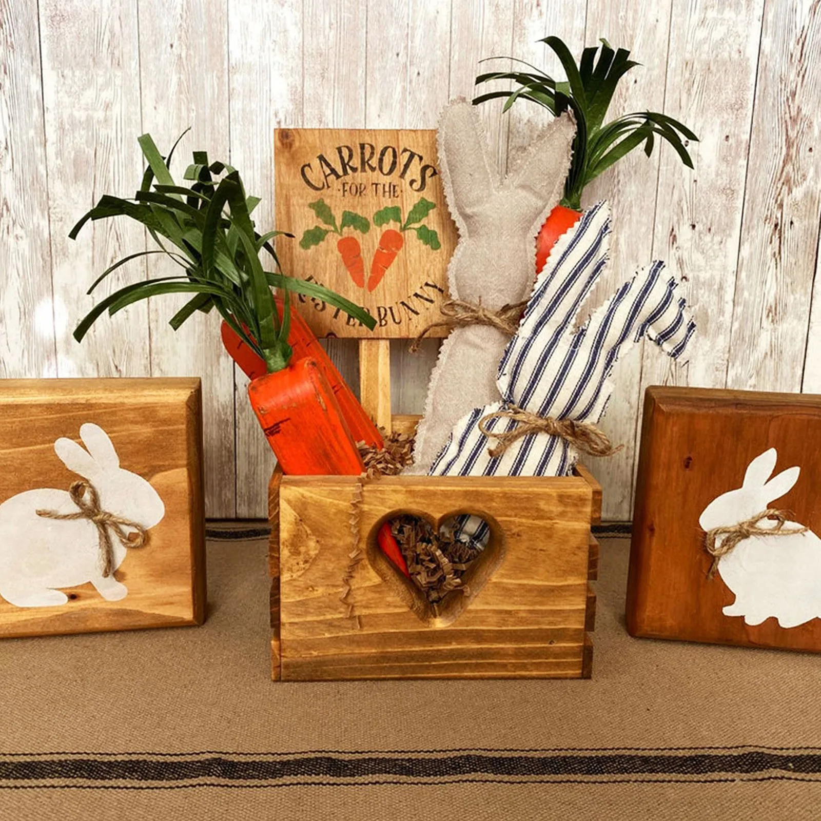 

Art Easter Decoration Bunny Model Fabric Doll Party Home Desktop Decor Cute Rabbit Plush Toys Holiday Gift Figurine wielkanoc