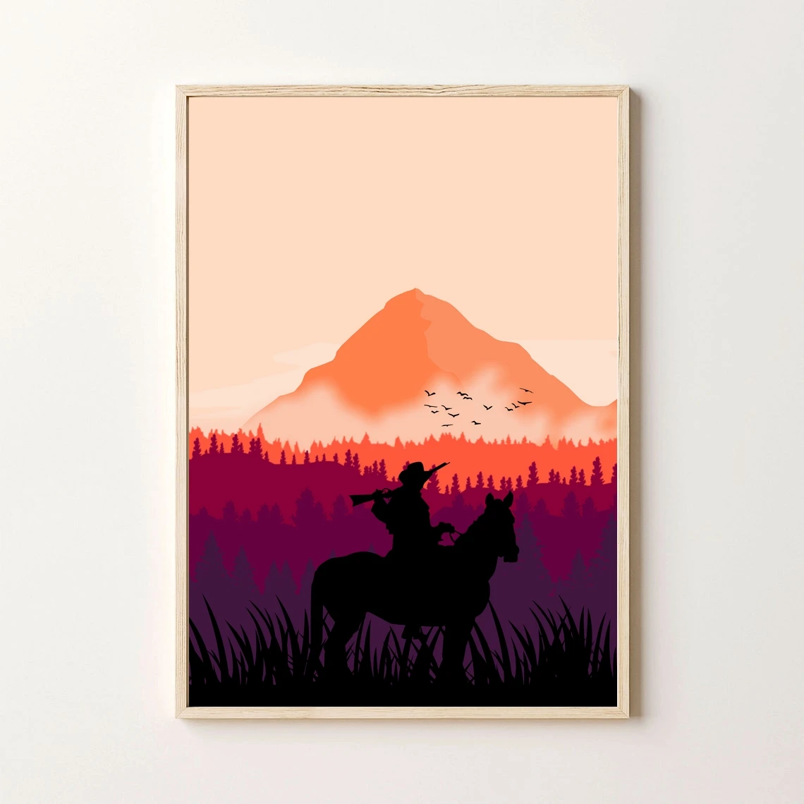 

Красные мертвецы, купон II, видеоигра, холст, печать, украшение для дома, настенная живопись (без рамки)