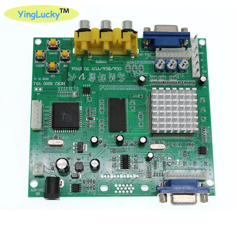 Аркадный видеоконвертер jamma CGA / EGA YUV RGB в VGA аркадный для игры Jamma LCD Monitor GBS 8200|Игры с