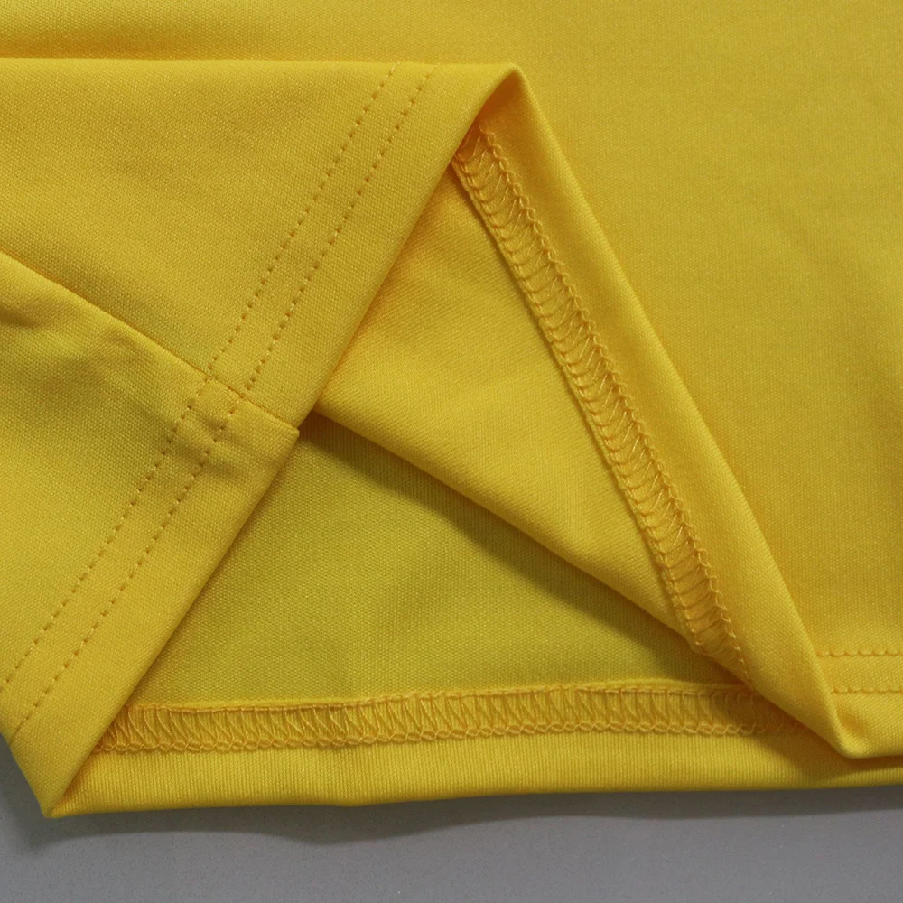 Желтое вечернее облегающее платье большого размера в африканском стиле офисное