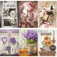 5d diy diamond painting background wall cross stitch full square round drill flowers diamond embroidery home decor manual gift