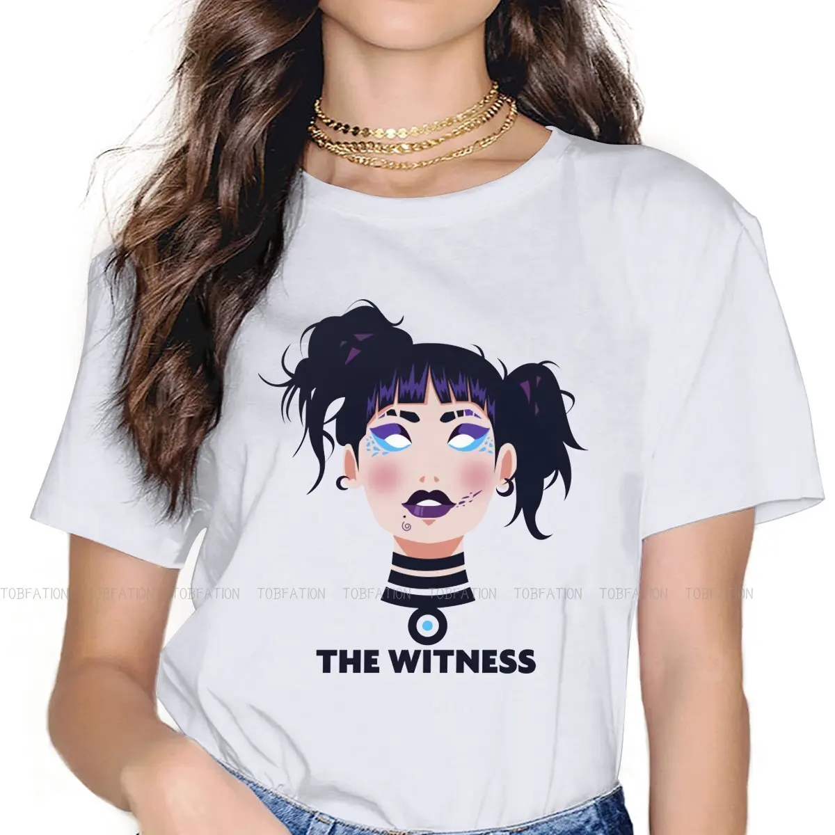 

Witness TShirt For Girls Love Death And Robots TV Tees Fashion Female T Shirt Cotton Summer Oversized