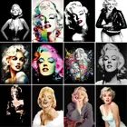 Набор для рисования по номерам в рамке, Мэрилин Монро