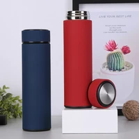 500ml vacuum stainless steel business straight body mug creative life office water cup student gift bottlethermoses