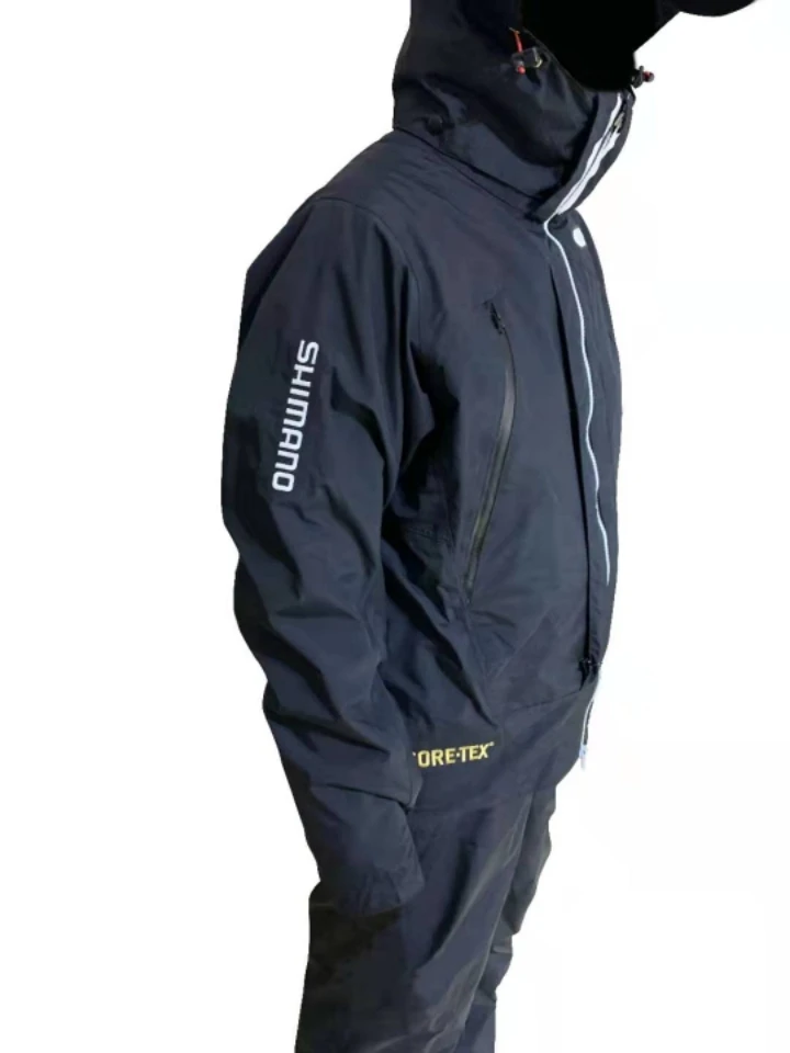 Мужская осенне зимняя куртка для рыбалки и брюки парка спорта на открытом