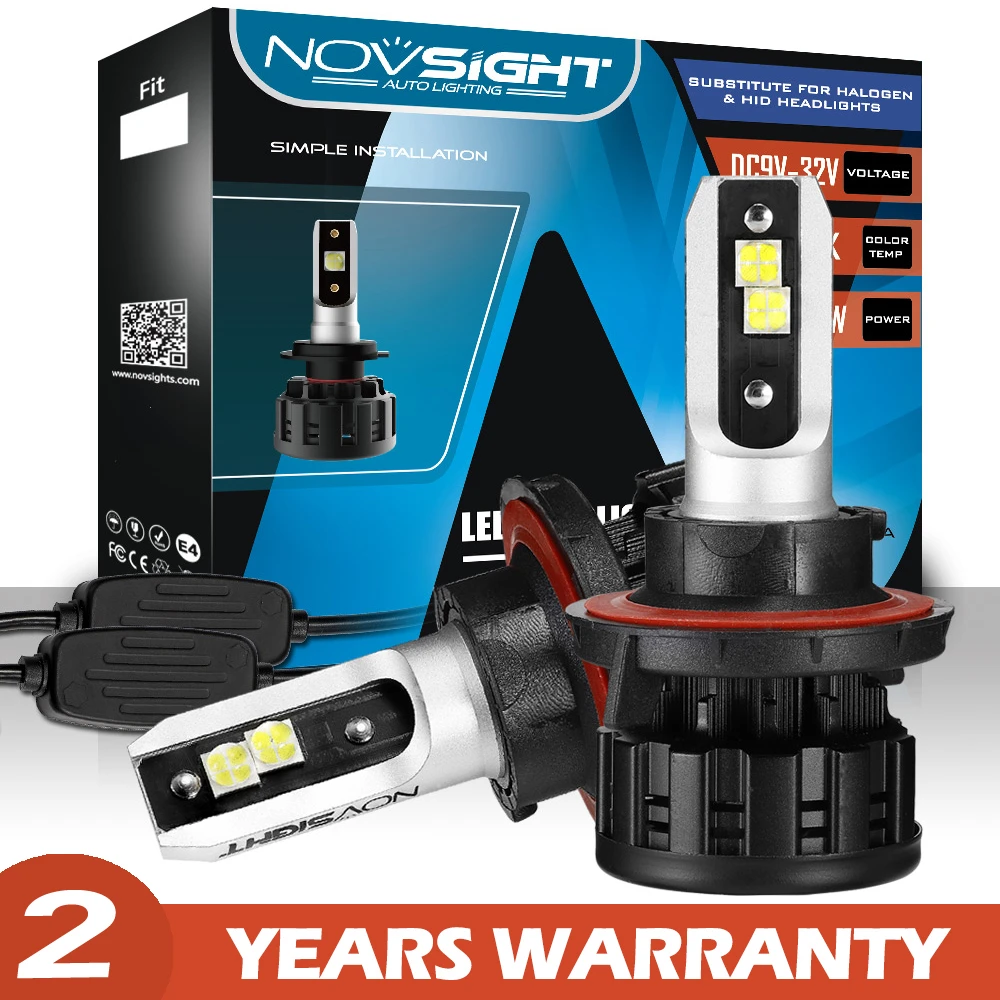 Светодиодные лампы для автомобильных фар NOVSIGHT автомобисветодиодный