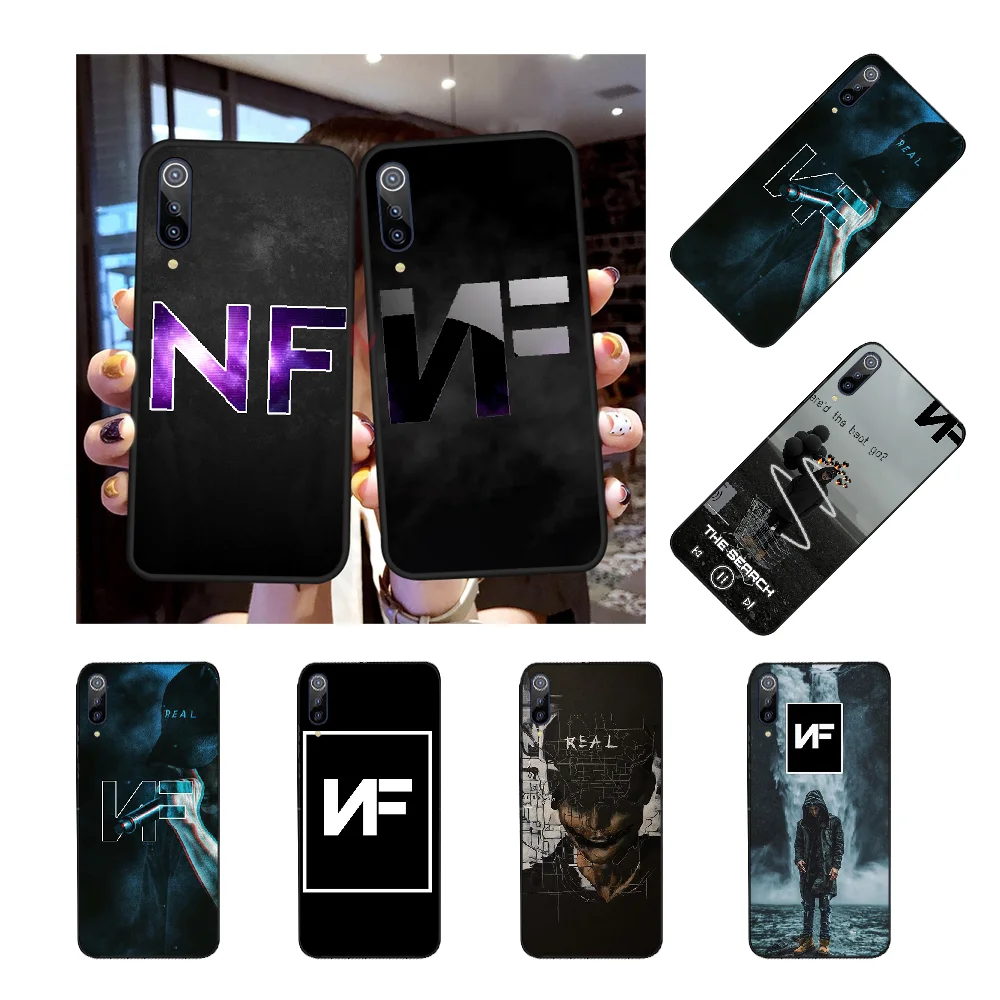 NBDRUICAI Нат феерштейн NF Чехол черный мягкий чехол для телефона Redmi Note 8 8A 7 6 6A 5 5A 4 4X 4A Go