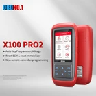 Программатор автомобильных ключей XTOOL 2019 X100 PRO2, сканер OBD2 для диагностики автомобиля, устройство для считывания кодов одометра, адаптер EEPROM, бесплатное обновление
