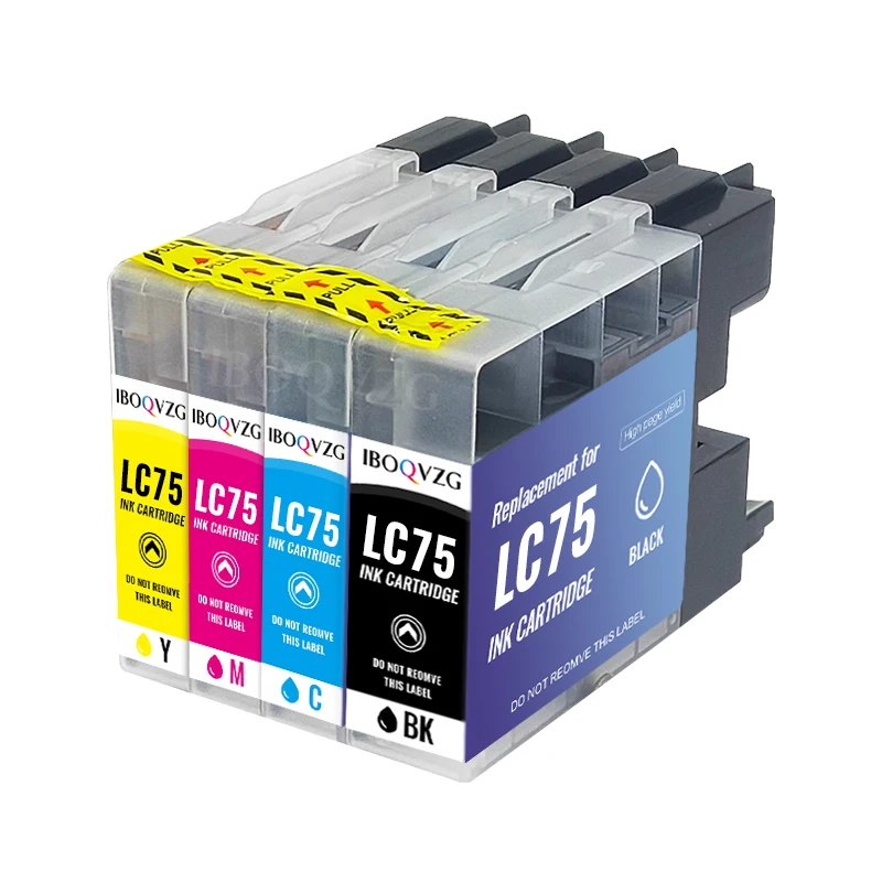 Картридж для принтера IBOQVZG совместим с Brother LC12 LC17 LC71 LC40 LC73 LC75 LC77 LC79 LC400 LC450 LC1220 LC1240
