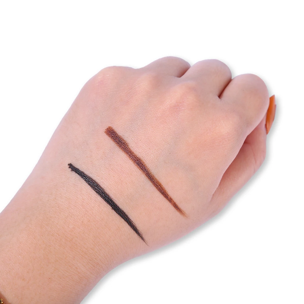 UCANBE Black Brown Waterproof Liquid Eyeliner Pencil Fast Dry Ultra-fine Tip Eye Liner Pen Makeup Long Lasting Non-fading Eyes