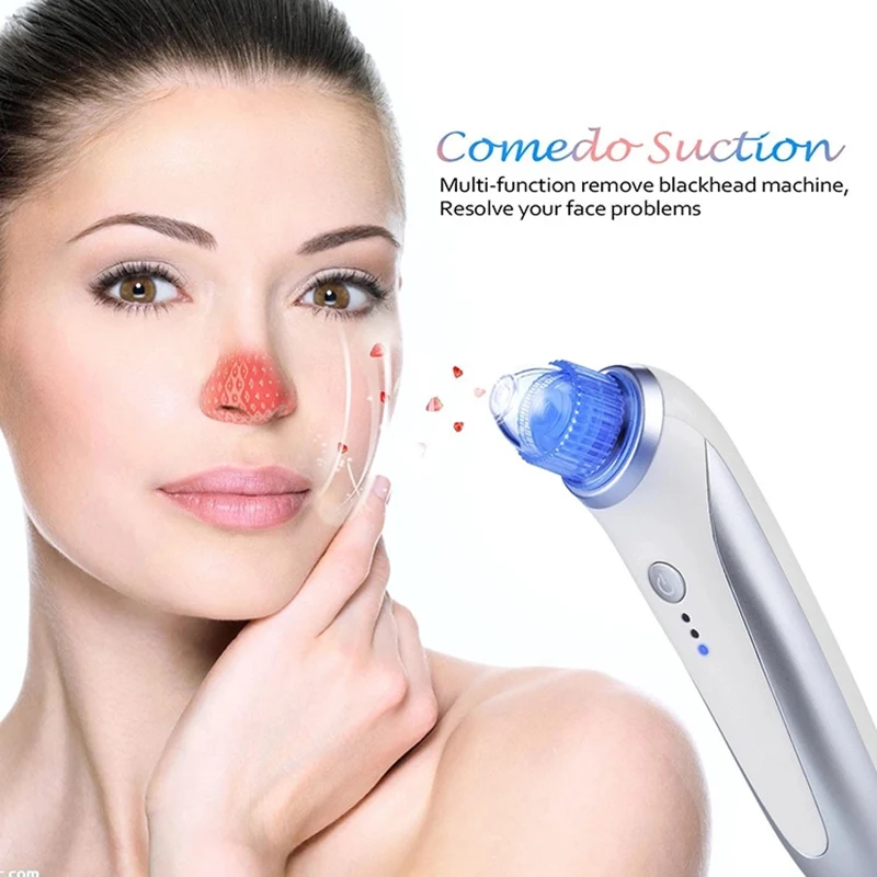 Пылесос Электрический с Usb-зарядкой для удаления черных точек на лице | Красота и