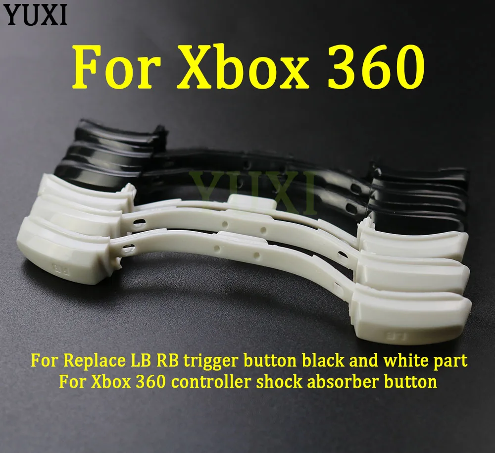 

YUXI LB RB Buttons Parts Replacement for Xbox 360 Wired and Wireless Controller Repair Part
