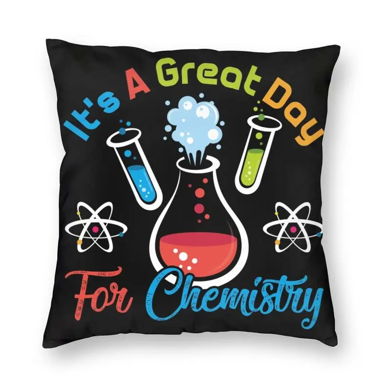 

Персонализированный это отличный день для химической школы наволочка для подушки домашний Декор 3D двухсторонняя печать наволочка для дива...