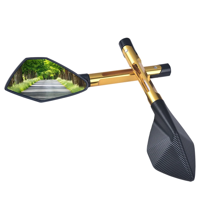 SPELAB 2 шт. универсальное мотоциклетное зеркало заднего вида с ЧПУ алюминиевые