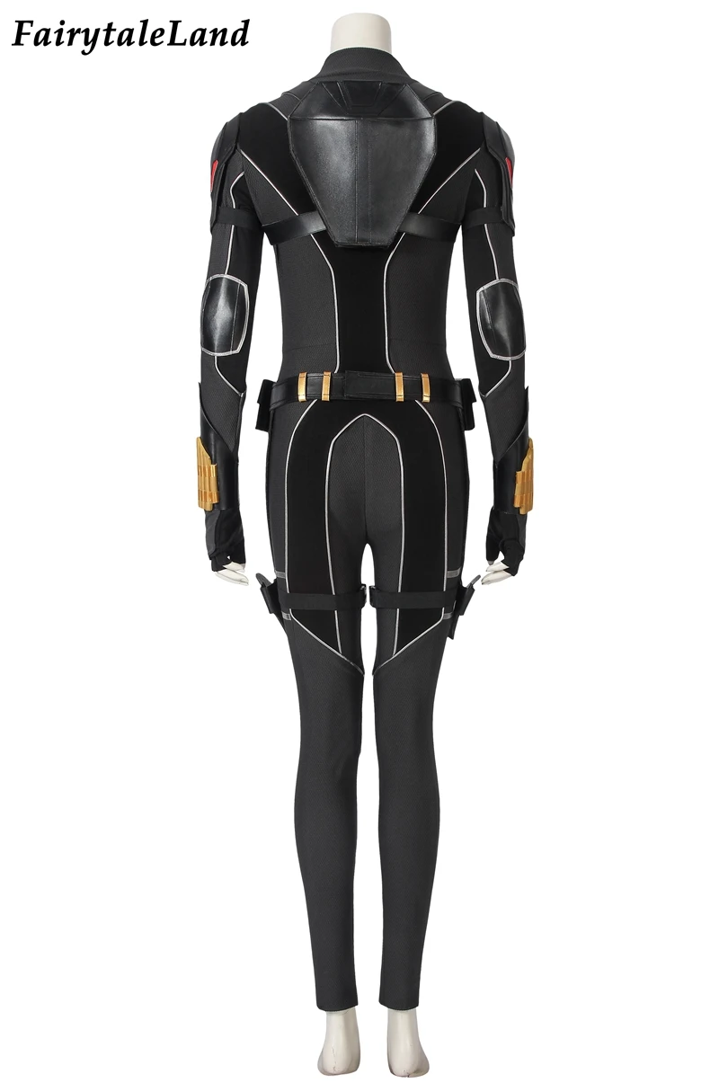 Комбинезон для косплея интимный черный с реквизитом герой 2021 Наташа костюм вдовы