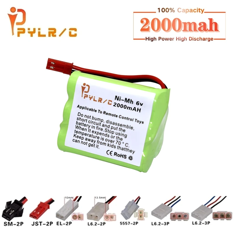 Аккумуляторная батарея 6 в для радиоуправляемых игрушек автомобилей танков