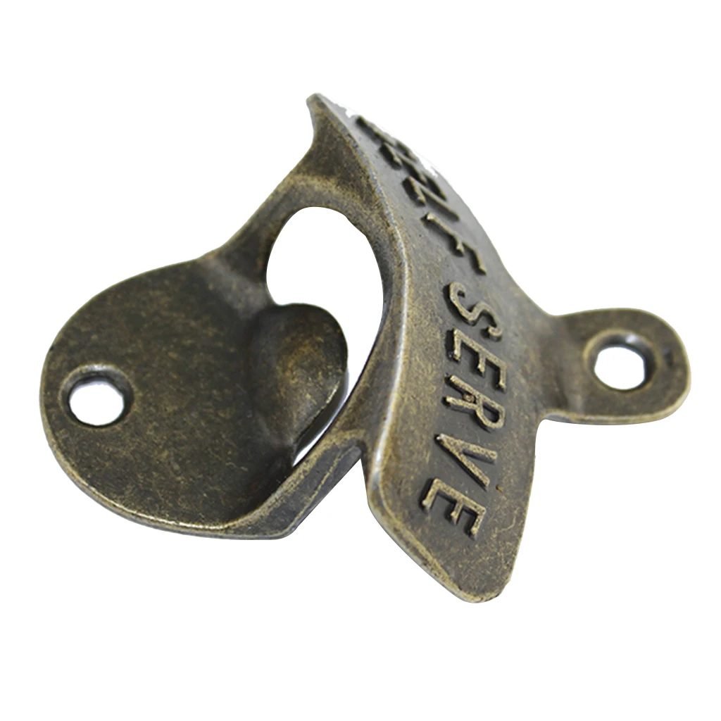 Мини ретро настенный пивной открывалка для бутылок вина быстро стеклянной