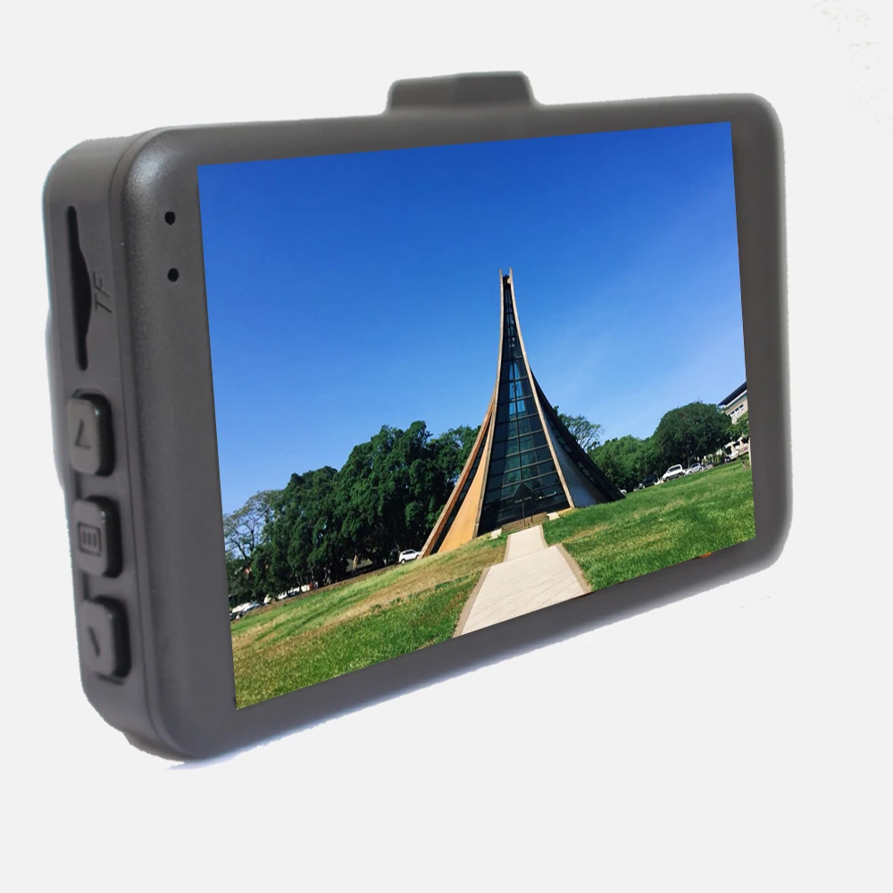 Full HD 1080P Dash Cam Video Recorder Driving For Front Car Recording Night Wide Angle Dashcam Registrar DVR Camera | Автомобили и