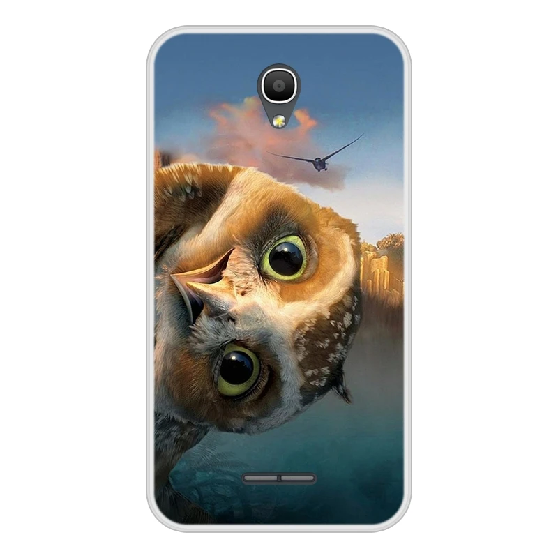 Case Cover for Alcatel Pop 4 Soft Silicone TPU Cool Patterned Printed Phone Cases In Stock |