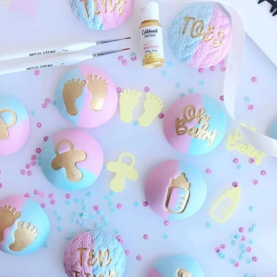 Инструмент для торта Акриловый Алфавит/номер/Русалка/Снежинка рельефный нож и