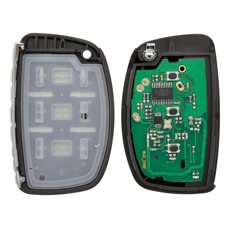 HE Xiang Car Remote Key For Hyundai Elantra 2015 Keyless Entry Promixity Card With ID46 PCF7952 Chip 433MHz High Quality PCB | Автомобили