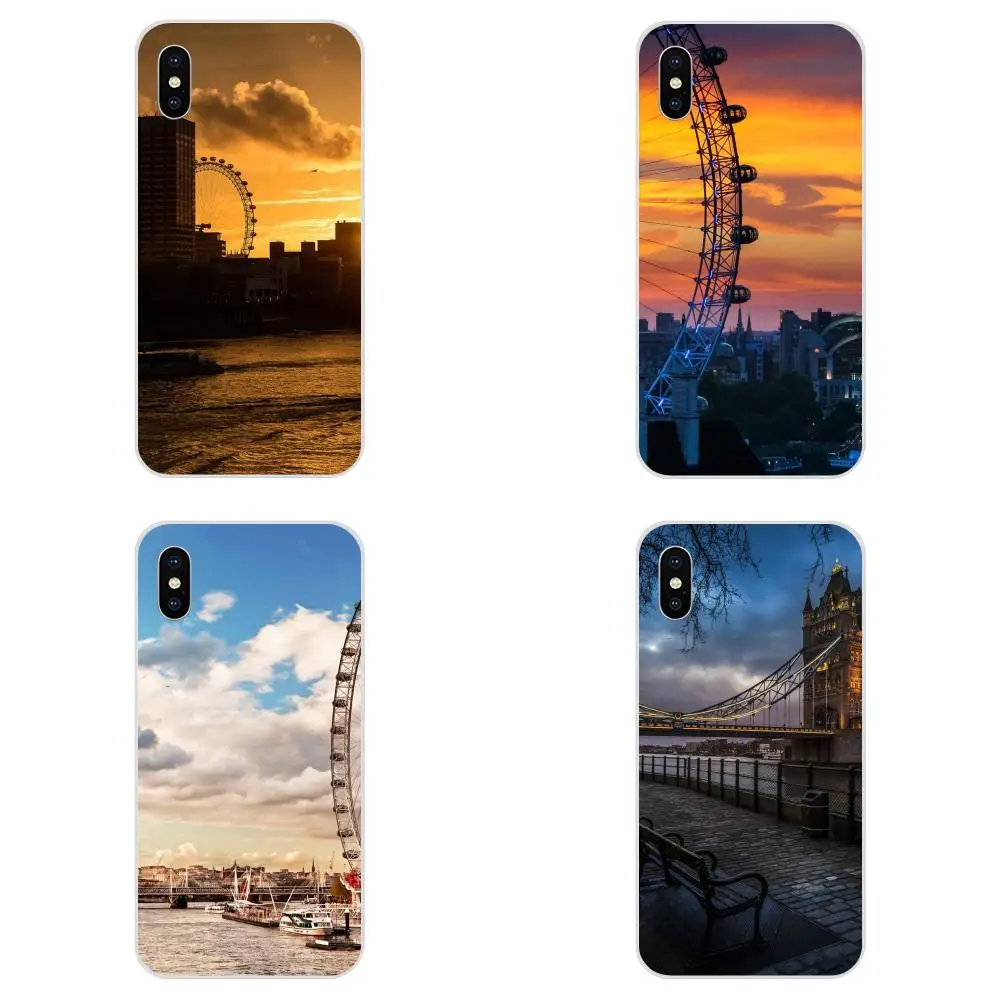 С городским пейзажем Лондона для Huawei NOVA 2 V20 Y3II Y5 Y5II Y6 Y6II Y7 Y9 G8 G9 GR3 GR5 GX8 Prime 2018 2019 |