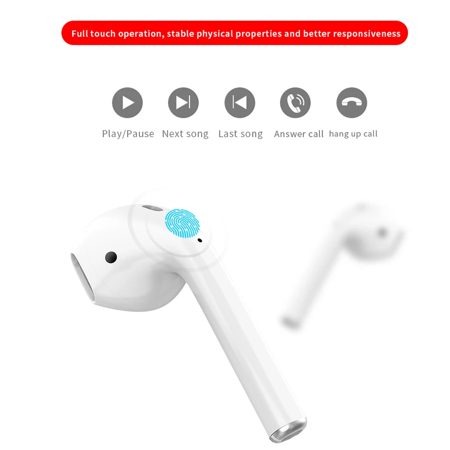 5 0 Ture беспроводные bluetooth наушники HD стерео TWS гарнитура вкладыши с микрофоном