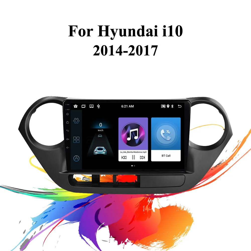 

Автомагнитола easteregg для Hyundai Grand I10 2014-2017, 2 Din, 9 дюймов, Android, автомобильный мультимедийный плеер, Wi-Fi, GPS-навигация, головное устройство