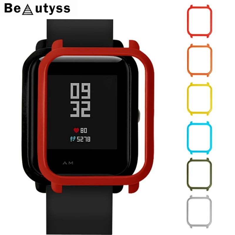 Beautyss Смарт часы аксессуары красочные ПК чехол защитная оболочка для Xiaomi Huami Amazfit