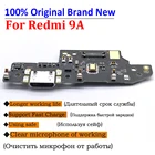 100% оригинальный бренд, новинка для Xiaomi Redmi 9A, док-станция, USB зарядное устройство, порт для зарядки, гибкий кабель, плата с Micro