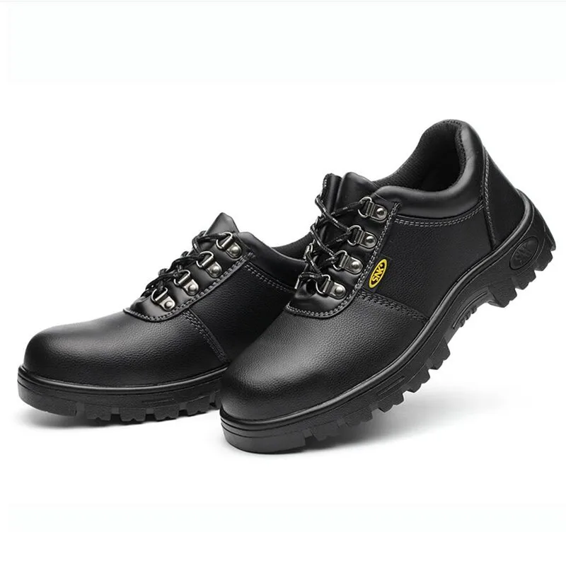Мужские защитные кроссовки со стальным носком легкие дышащие рабочая обувь кеды