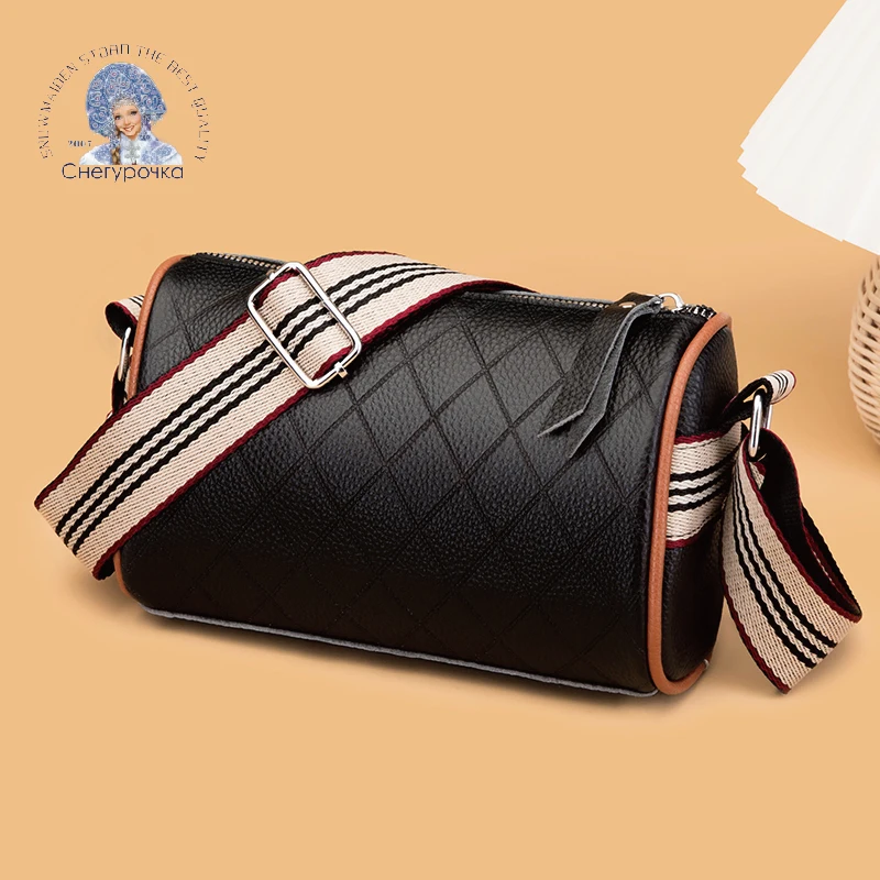 

Portable Leather Bag Unisex Shoulder Bag For Travel Green Yellow 2021 Winter New Leather Small Bag Christmas Gift For Girl