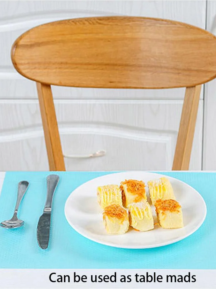 

4pcs/set Silicone Fridge Mats A Rugs In The Fridge Refrigerator Table Mat on The Dining Table