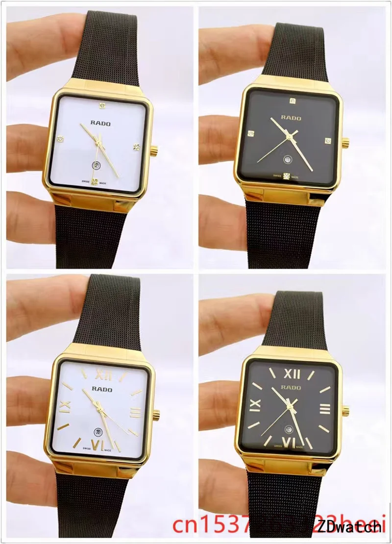 

RADO watch men's skeleton automatic mechanical AAA watch gold skeleton retro men's women watch quartz watch