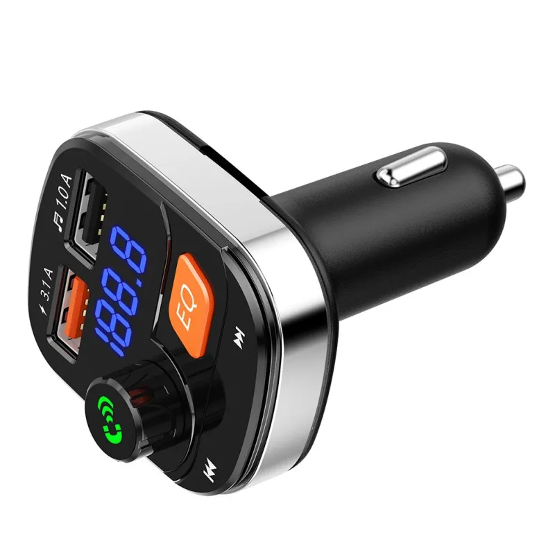 Автомобильный Bluetooth MP3-плеер 5 0 FM-передатчик USB быстрое зарядное устройство для