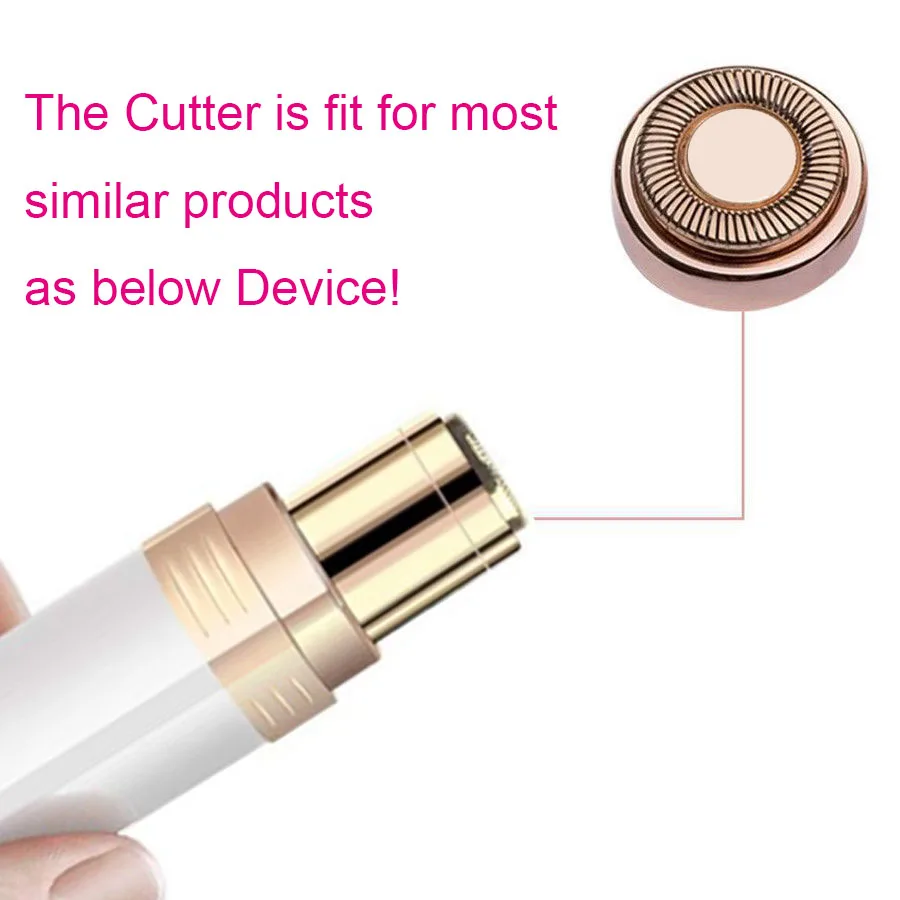 1/2/4 шт. сенными головками для удаления волос безболезненный лезвия очистки