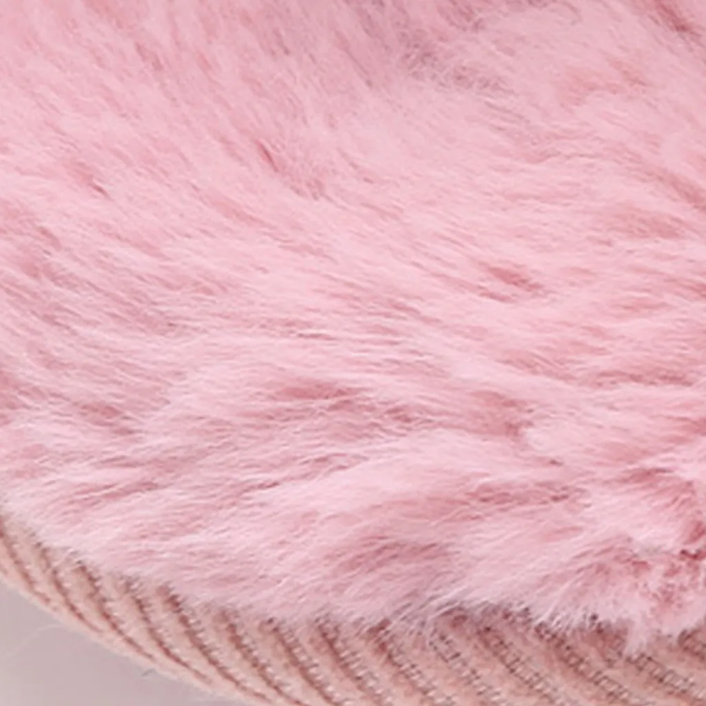 

Winter Earmuffs Warm Wool Knitted Ear Warmer Foldable Faux Cashmere Ear Muff Ear Cover Bag Back Wear Earflap For Men Women #T1P