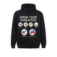libertarian men know your parasites hoodies plain hip hop long sleeve mens sweatshirts comfortable hoods