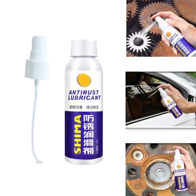 Ингибитор 100 мл спрей для удаления ржавчины быстрой очистки от смазка защиты