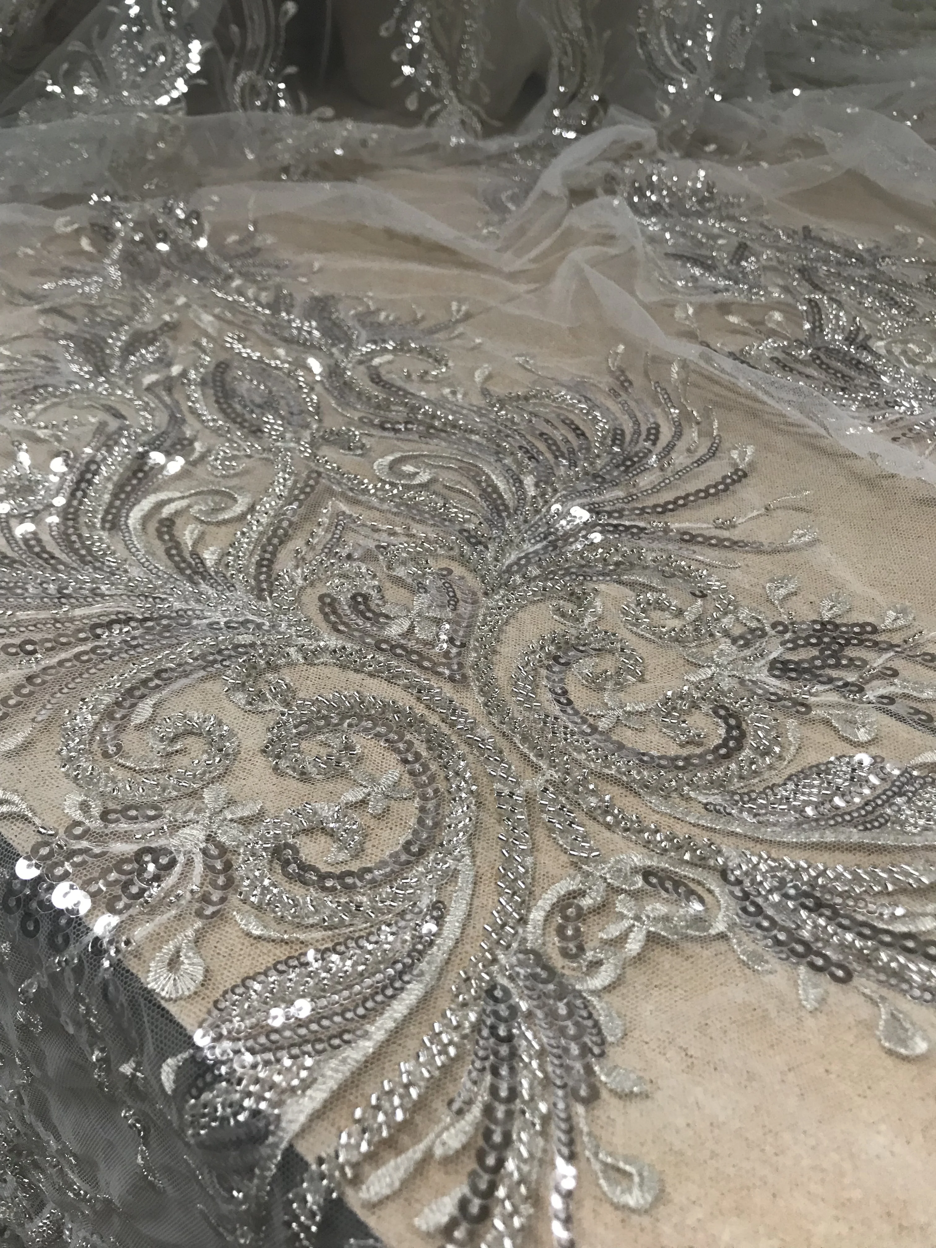 top quality CiCi-32.6806 french lace fabric african with embroidery mesh tulle | Lace