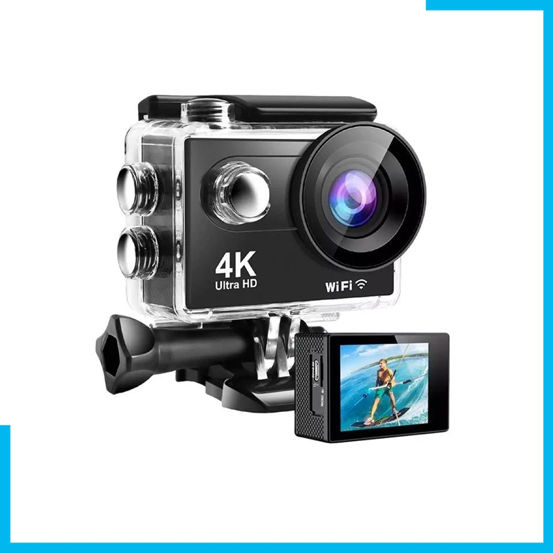 

AUSEK AT-S9R Ultra HD 4K 60FPS Waterproof Camera EIS Anti-shake WIFI Remote Control Sports Camera for RC FPV Racing Drones Parts