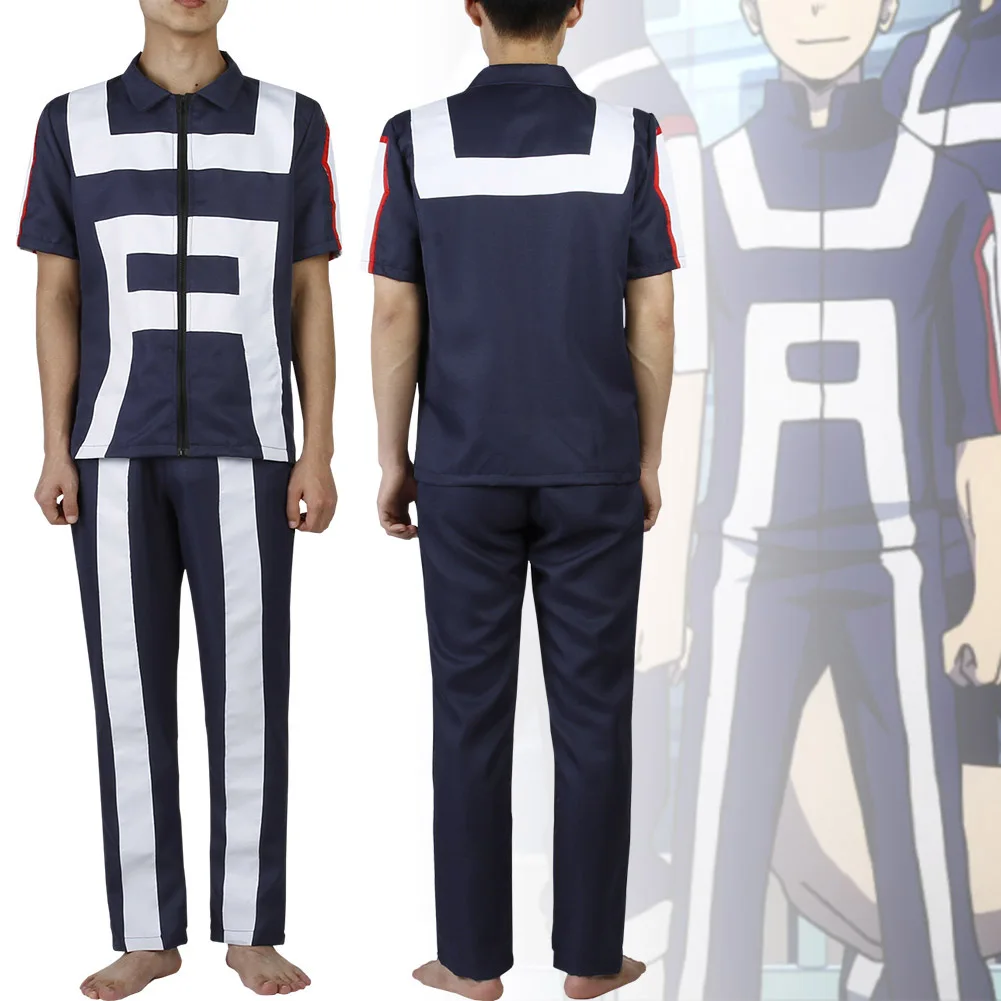 Аниме Boku No Hero Bakugou Katsuki/Iida Tenya/Todoroki Shouto Косплей Костюм моя геройская Академия