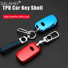 Мягкий ТПУ чехол для автомобильных ключей, для Kia Sportage Ceed Sorento Cerato Forte 2017, 2018, 2019, силиконовый чехол для брелока