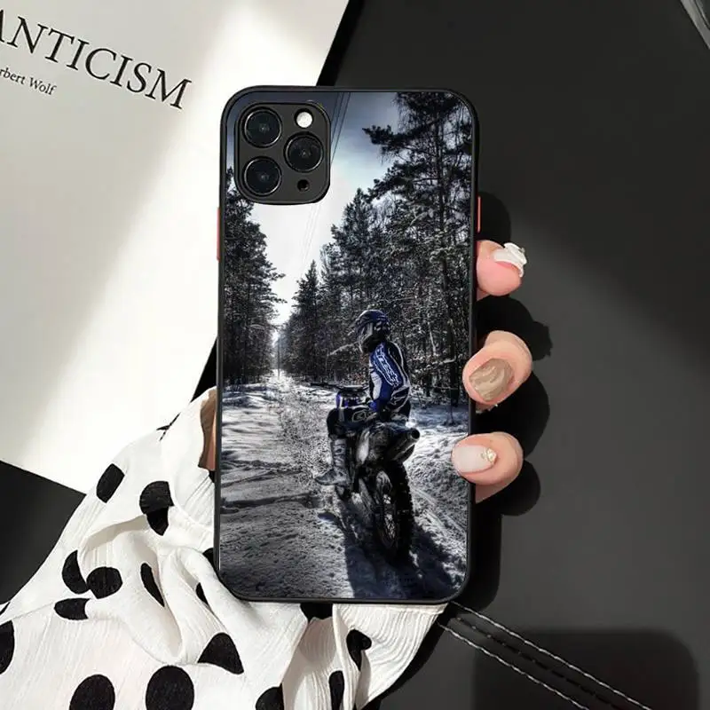 moto cross motorcycle sports phone case for iphone 11 12 13 mini pro xs max 8 7 6 6s plus x 5s se 2020 xr case free global shipping