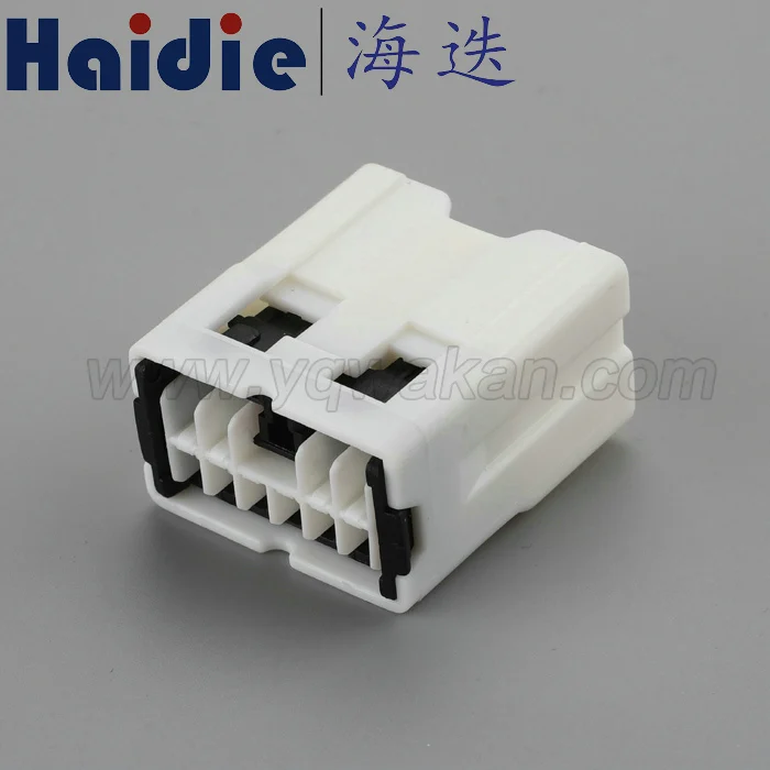 

2sets 10pin auto plastic wiring cable harness unsealed connector with terminals 7222-6717