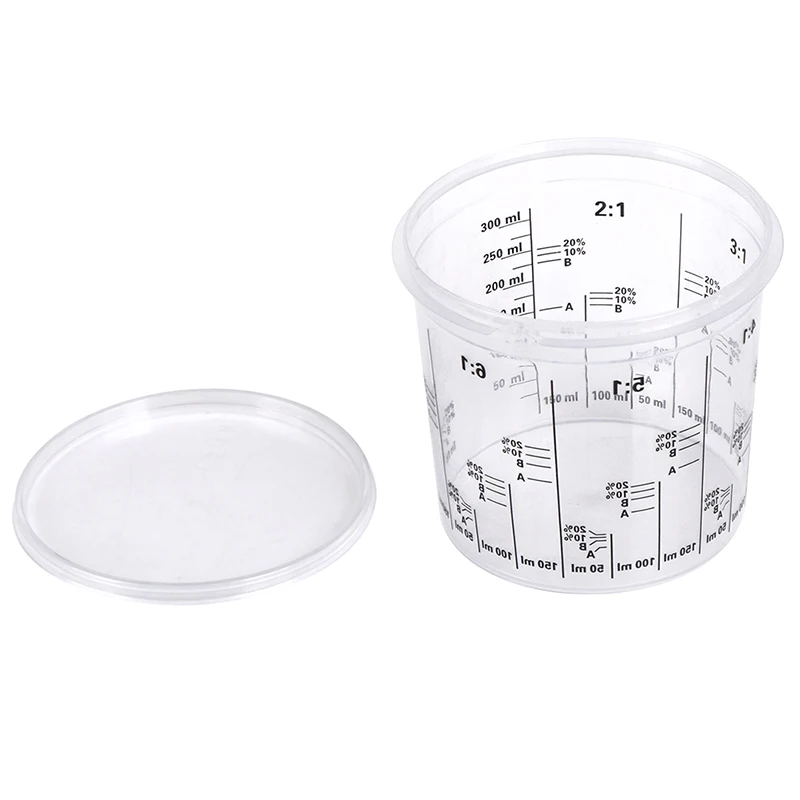 

Automotive Special Paint Scale Cup Paint Cup Measuring Cup Paint Tank SURER CUP With Cover (385-2300ml) Dropshipping